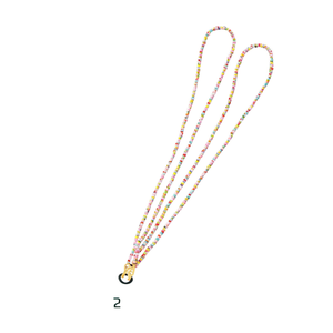 Chaîne à trois voies perlée de 70 cm pour pièces de lunettes Cadena Para Gafa - Product Image 2