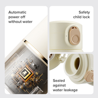 Chauffe-biberon portable USB pour voyage, extérieur, voiture, avec fonction de mélange pour un usage domestique et l'alimentation au lait