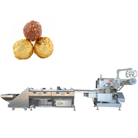 Machines de papier d'emballage alimentaire de boule de bonbons au chocolat exquis à la maison pour les petites entreprises