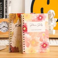 Libro de Presupuesto Diario/Semanal A5 en Inglés, Libro de Cuentas Financieras, Libro de Ingresos y Gastos Familiares, Libro de Presupuesto en Espiral Grande, Moderno