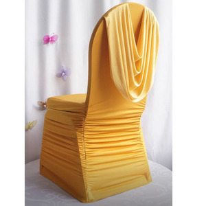 Elegante Super suave sólido de boda Spandex silla agradable con botín - Product Image 5