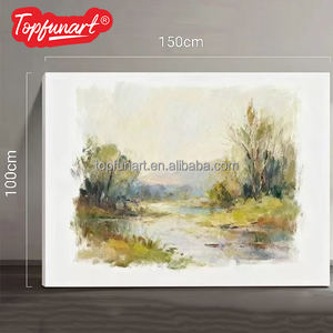100*150cm <strong>Stretched</strong> Painting <strong>Canvas</strong> Hot Selling <strong>Wholesale</strong> Artist 380gsm Art Blank <strong>Canvas</strong> Frame For Painting - Product Image 2