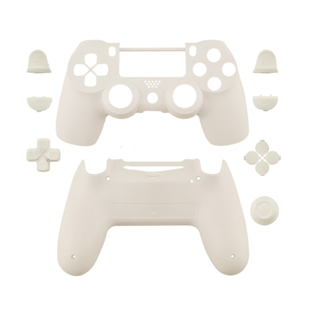 JDM-040 Replacement Full Shell Buttons Kit for PS4 Slim Gamepad Protection Handle Shell for PS4 Anti-Damaged Cover