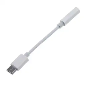 Hot Type C 3.5 Jack Earphone Audio Aux Cable For Xiaomi HW USB To 3.5mm Headphones Adapter For P20 P20Pro S20