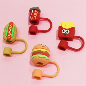 ฝาครอบหลอดดูดแบบนิ่มลายการ์ตูน ขนาด 10 มม. สำหรับขายส่ง รุ่น Gourmet Series  ใช้งานได้หลากหลาย ทำความสะอาดง่าย - Product Image 6