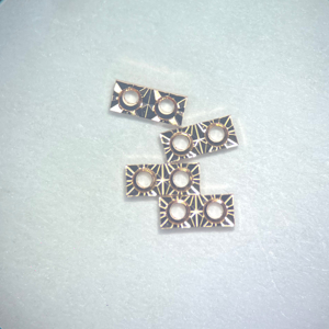 Tùy chỉnh kim cương thiết lập/đá chủ chaton Đồng hồ quay số tùy chỉnh kích thước hình dạng chèn trồng Zircon Đồng hồ đeo tay công cụ các bộ phận - Product Image 4