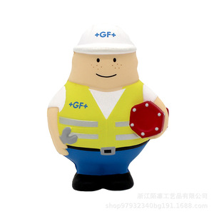 Pu Foam Wrench Worker Shape High <b>Rebound</b> Stress Relief Toy Decoration Gift For 8 To 13 Years Unisex - Product Image 5