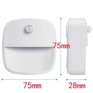 Luz Nocturna LED con Sensor de Movimiento para Interiores, Luz Nocturna Adhesiva, Funciona con Batería, para Pasillo, Escalera, Baño, Armario, Dormitorio - Product Image 6