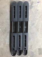 Rail de glissière de siège pour Mercedes Vito V-Class W447, rail de guidage de siège auto (gris clair/beige)
