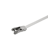 304 Attache de câble en acier inoxydable à cliquet 10x300mm