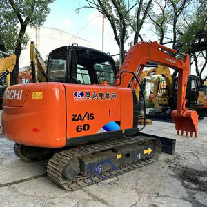 Mini pelle sur chenilles d'occasion HitachiZX60, pelle Hitachi 6 tonnes d'occasion d'origine japonaise Hitachi ZX68U ZX60 ZX70 EX70 à vendre - Product Image 1