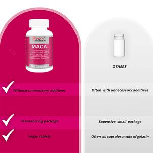 Nuevo Suplemento de Extracto de Planta de Maca con Vitaminas, 120 Cápsulas, Apoya la Salud en Adultos, Cápsulas de Maca - Product Image 4