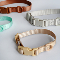 Ensemble laisse, collier et harnais pour chien en nylon, personnalisable avec logo, design de luxe, réglable, anti-traction, vente chaude, par le fabricant