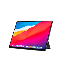 Moniteur portable IPS Full HD de 156 pouces personnalisé, directement de l'usine, avec batterie intégrée pour PC, ordinateur portable, smartphone, mise en miroir d'écran, Nintendo