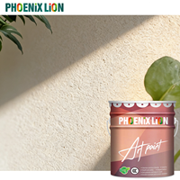 Peinture à base de pierre de cristal pour murs extérieurs de bâtiments, effet sable fin, résistante aux intempéries, durable aux UV, fourniture directe d'usine OEM