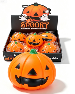 Jouet Squishy Citrouille d'Halloween Extensible Sensoriel Anti-Stress Nouveauté Cadeau pour Enfants et Adultes - Product Image 1