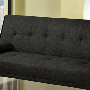 Sofá cama de estilo nórdico moderno para sala de estar, dormitorio, apartamento, oficina, sofá cama de terciopelo, sofá cama convertible personalizable - Product Image 6