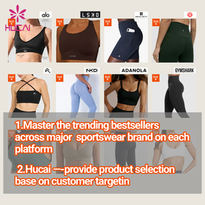 <span class=keywords><strong>Reggiseno</strong></span> Sportivo da Donna OEM HUCAI <span class=keywords><strong>con</strong></span> Logo Personalizzato, Traspirante, Imbottito, Scollo a V Intrecciato, Push-up, per Palestra e Fitness, <span class=keywords><strong>con</strong></span> <span class=keywords><strong>Spalline</strong></span> Sottili <span class=keywords><strong>Incrociate</strong></span> - Product Image 5