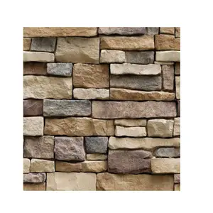 Metope decora materiale di pietra naturale di ardesia bordo roccia bordo è colorato