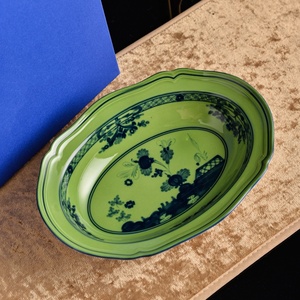 European Retro Decal Porcelain Deep Oval Plate Tableware <b>Set</b> for Home Decoration and Wedding Occasions - Product Image 5