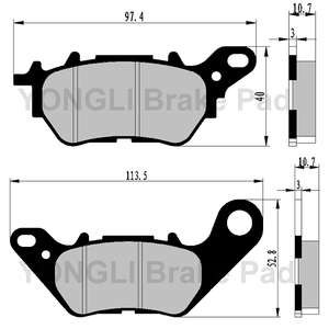 Má phanh xe máy phía trước chất lượng cao mới dành cho Yamaha Xmax/R25/R3 - Product Image 6