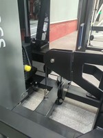 Machine de musculation en acier de haute qualité, équipement de fitness Dezhou, machine de presse à jambes assise pour l'entraînement en force et l'exercice