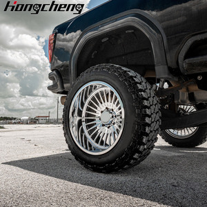 Cerchi Fuoristrada 22x12 24x14 26x14 30x16 6x139.7 6x5.5 8x6.5 8x180 Forgiati per Camion GMC SIERRA 2500 <span class=keywords><strong>Sema</strong></span> Ford - Product Image 2
