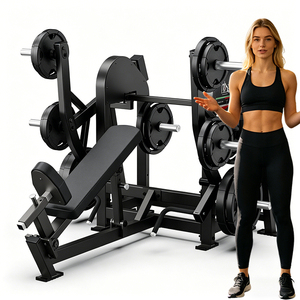 Professional Gym Equipment Heavy Plate Loaded Seated Rowing Machine Strength Training Power Lifting Extreme Row WD-F506 *Note Ex - Product Image 1