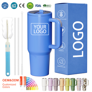 Gobelet isotherme en acier inoxydable de 40 oz avec logo personnalisé, <span class=keywords><strong>anti</strong></span>-<span class=keywords><strong>fuite</strong></span>, à double paroi, avec poignée et <span class=keywords><strong>paille</strong></span>, idéal pour le sport et les activités de plein air - Product Image 1