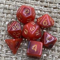 Vente en gros de dés personnalisés en acrylique, 10mm, jeu dnd donjons et dragons pour enfants, mini dés