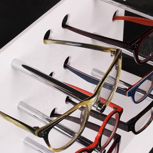 ชั้นวางจอแสดงผลแบบตั้งโชว์บนเคาน์เตอร์แบบพกพาแว่นตาอะคริลิกสำหรับตู้โชว์พร้อมขาตั้งแสดงแว่นกันแดด - Product Image 4