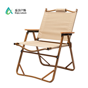 Chaise pliante en alliage d'aluminium Enjoy Leisure 55x53x78cm, portable, pour le camping en plein air, le jardin - Product Image 4