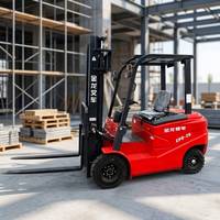 Chariot élévateur électrique compact à contrepoids, batterie lithium, équipement de levage pour la manutention des matériaux en entrepôt, directement de l'usine