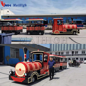 Color personalizado y FRP + Material <span class=keywords><strong>de</strong></span> acero diversiones paseos en <span class=keywords><strong>tren</strong></span> eléctrico para la venta - Product Image 5