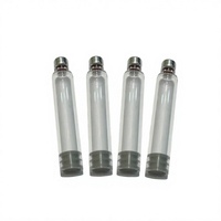 Cartouche en verre biodégradable jetable de 3 ml et 4 ml avec couvercle en aluminium, emballage indépendant, flacons stériles pour injection