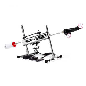 リモコン付き2in1デュアルディルド双方向スラストマッサージャー自動セックスマシン強力ユニセックスラブマシン女性カップル向け - Product Image 3