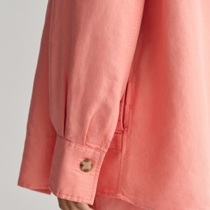 เสื้อคลุมวินเทจลำลองกันน้ำ ระบายอากาศได้ดี พิมพ์ลายโลโก้ ผ้าลินินผสมโพลีเอสเตอร์บางเบา ซับในโพลีเอสเตอร์ - Product Image 6