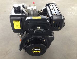 Chinese Best Quality 186F 10HP Single Cylinder air Cooled diesel Engine - Product Image 2