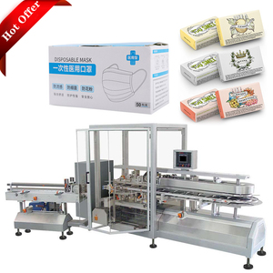 Supplier Wholesale Automatic Case Packer Carton Box Packing Machine For Mask packaging Soap packaging