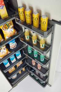 Cesta de unidad alta de cocina moderna de despensa al por mayor, armario de cocina extraíble ancho, organizador de almacenamiento, cesta de unidad alta deslizante - Product Image 6