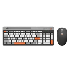 Umila combos clavier et souris Combo de teclado y raton ergonomik çok cihaz BT şarj edilebilir kablosuz klavye mouse combos