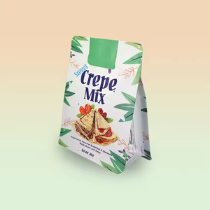 Bolsa de envasado de alimentos horneados con impresión personalizada, bolsa preformada al vacío <span class=keywords><strong>para</strong></span> queso, pan, Pizza, mezcla de gofres, bolsa de pie <span class=keywords><strong>para</strong></span> tortitas en polvo - Product Image 4