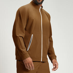 RUIQUWIN Chaquetas Deportivas para Hombre al por Mayor, Ligeras, Ecológicas, con Cuello Alto, Transpirables, de Secado Rápido, Tallas Grandes, para Senderismo y Actividades al Aire Libre - Product Image 2