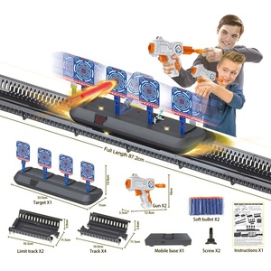 <span class=keywords><strong>Cible</strong></span> de tir électronique avec enregistrement des scores, réinitialisation automatique, cibles mobiles numériques, jouets de tir pour garçons - Product Image 6