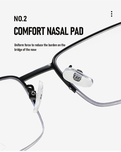Gafas <span class=keywords><strong>de</strong></span> lectura anti-azules personalizadas <span class=keywords><strong>de</strong></span> fábrica Lgo Business Men, cómodos marcos dorados, lupas <span class=keywords><strong>de</strong></span> moda para leer - Product Image 4