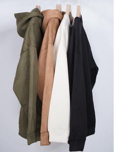 Sudadera con Capucha de Felpa Gruesa de 420g, Sudadera con Forro Polar, Sudadera Cálida con Capucha para Deportes y Uso Casual - Product Image 1