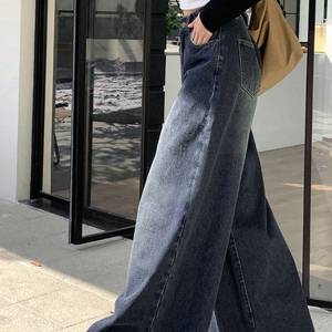 <span class=keywords><strong>Jeans</strong></span> Mulheres Plus Size Alta Waisted Retro Wide Leg <span class=keywords><strong>Jeans</strong></span> Mulheres para Mulheres Altas - Product Image 2