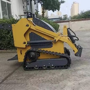 T360VT460V卸売クローラーミニスキッドステアローダー電源エンジンホイールトラックスキッドステアアタッチメント付き - Product Image 2