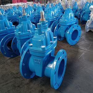 Veyron AWWA Manuel Su Geçirmez Flanşlı Sürgülü Vana Dökme Demir Gövde 150mm AWWA Sınıf 125 250psi 300psi - Product Image 4