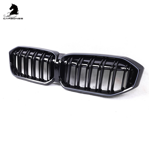 กระจังหน้าทรงคิวบ์สีดำเงาแบบ LED สองแถบ สำหรับ BMW ซีรีส์ 3 G20 LCI ปี 2023+ - Product Image 3